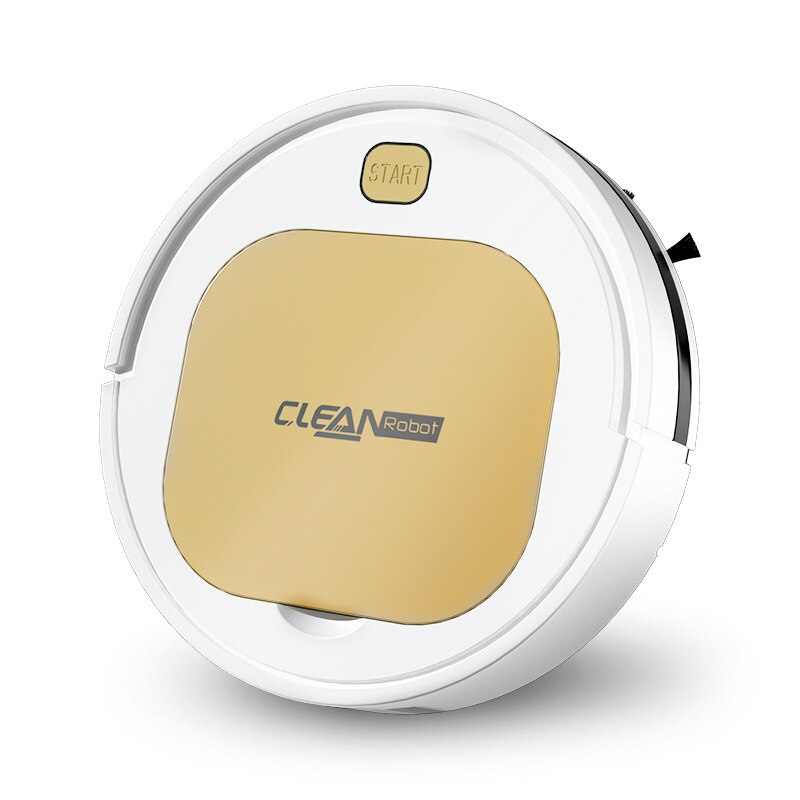 Robot aspirateur sans fil nettoyeur de tapis nettoyage humide balayage poils d'animaux de compagnie puissant Type d'aspiration vie intelligente pour le lavage à la maison: Gs788-yellow