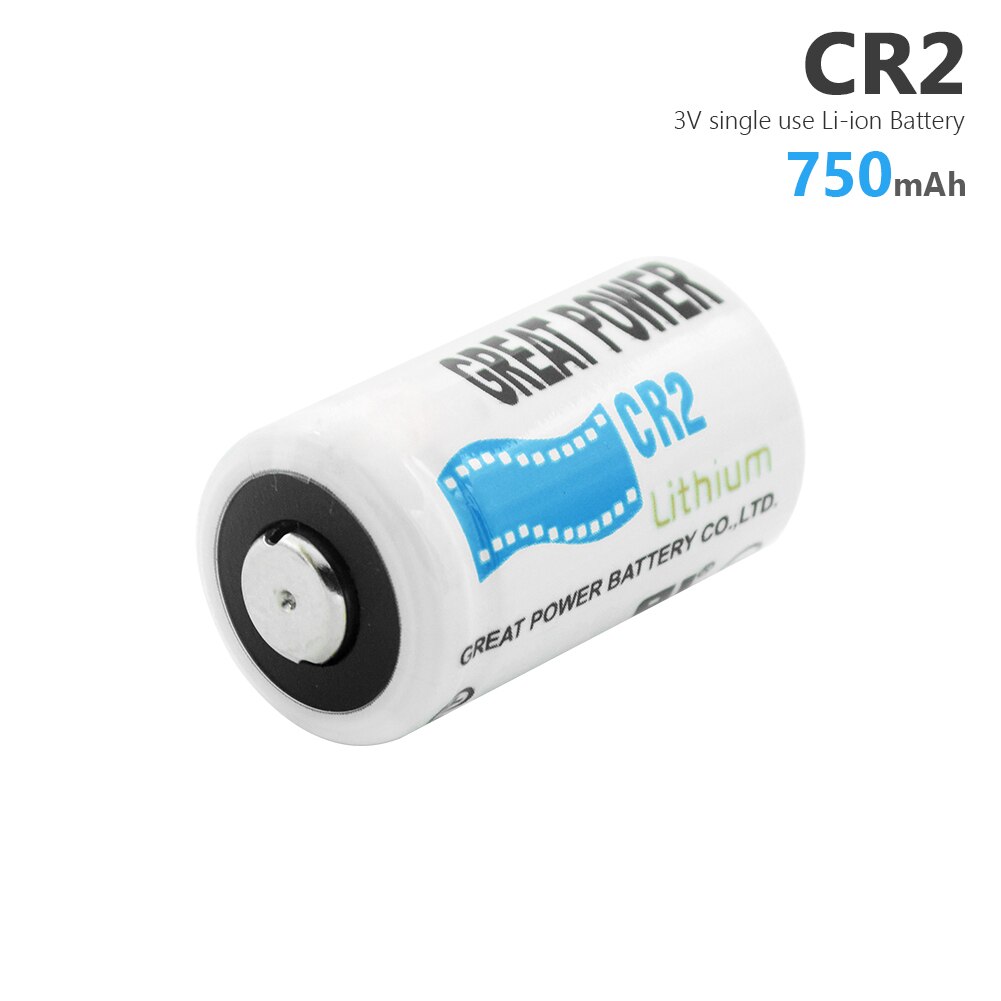 1 Stuk 3 V 750Mah CR2 LiMnO2 Primaire Batterij CR15H270 CR15266 RLCR2-1 RLCR2 DLCR2 Droge Batterijen Voor Polaroid Slr video Camera