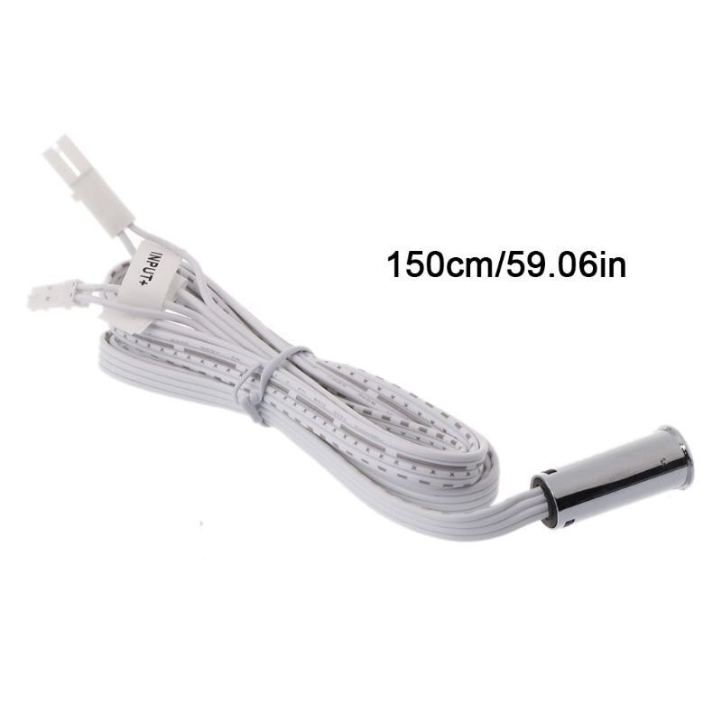 1 Set DC 12V-24V Infrared Hand Wave Sensor Switch 5A Hand Sweep Switch 8cm Sense Distance for Wardrobe Cabinet LED Light