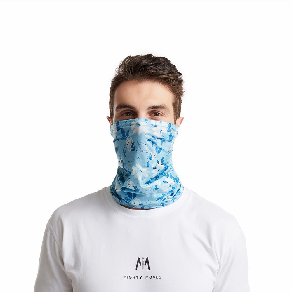 Polyester mikrofiber ansigtsovertræk balaclava maske magisk pandebånd mænd kvinder ridning tørklæde vindtæt solhals gaiter wrap tørklæde: 7