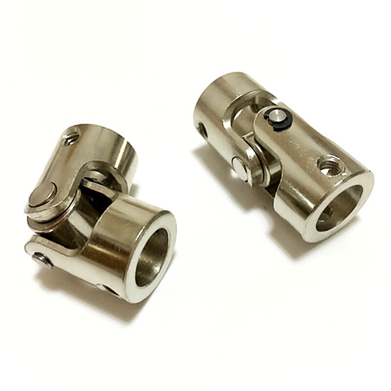 1Pcs Metalen Kruiskoppeling Koppeling 2/2.3/3/3.17/4/5/6Mm Boot Auto As Koppeling Motor Connector Met Een Moersleutel