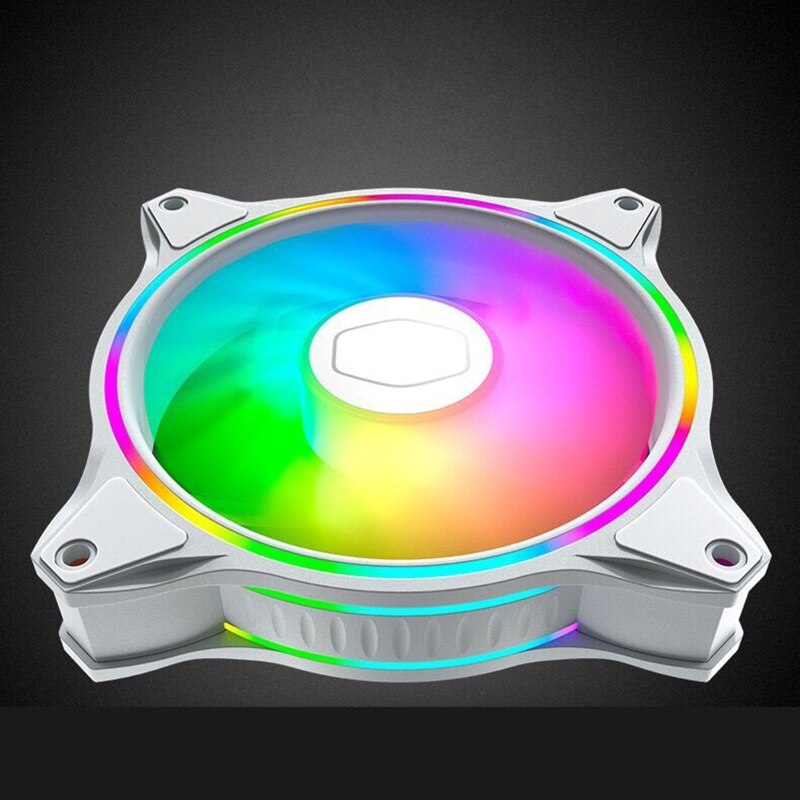MF120 HALO Dual Ring Addressable RGB Fan for PC Computer Case Liquid Radiator