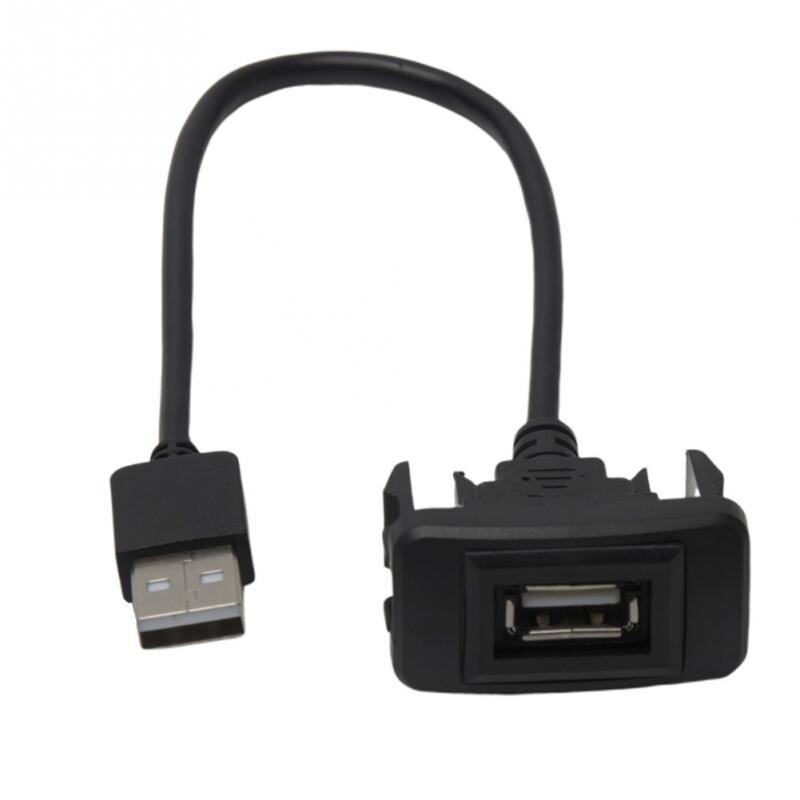 Câble d'adaptateur d'interface USB montage | Câble d'extension de ligne Durable et Stable, Charge Stable, transfert de données, câble de voiture pour VIGO