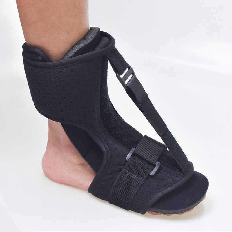 1pc Einstellbare Plantarfasziitis Nacht Fuß Schiene Orthesen Klammer Elastische Rücken Nacht Schiene Fußpflege Werkzeug