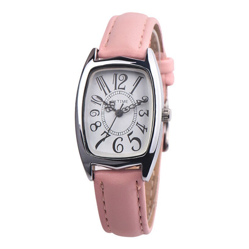 Quartz Horloge Vrouwen Klok Dames Horloge Vierkante Lederen Band Rechthoek Casual Mode vrouwen Jurk montre carre femme 4KK