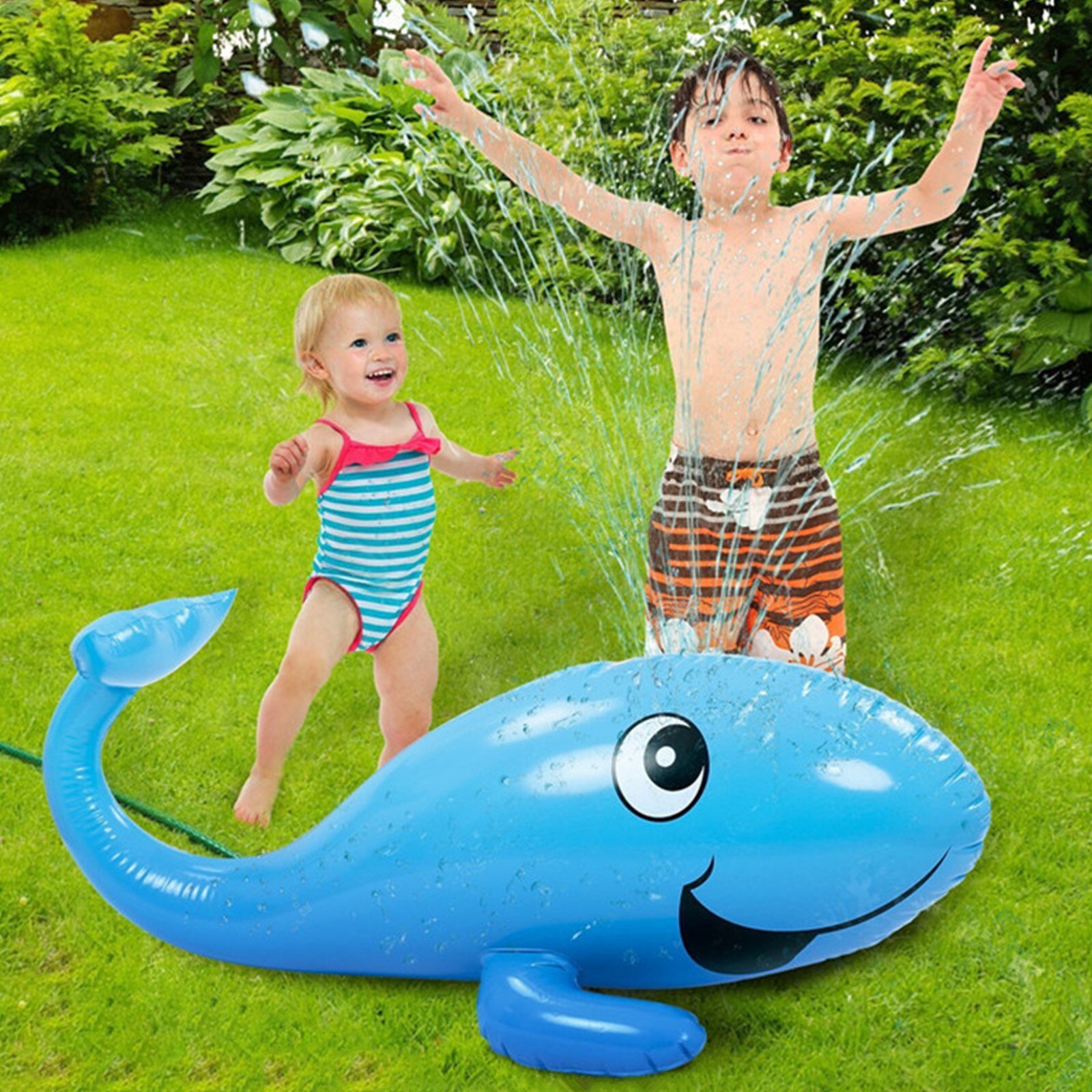 Nflatable Speelgoed Spuiten Water Leuke Walvissen Sprinkler Splash Cartoon Tuin Of Gazon Sprinkler Voor Kids Yard Strand Outdoor Zomer Speelgoed