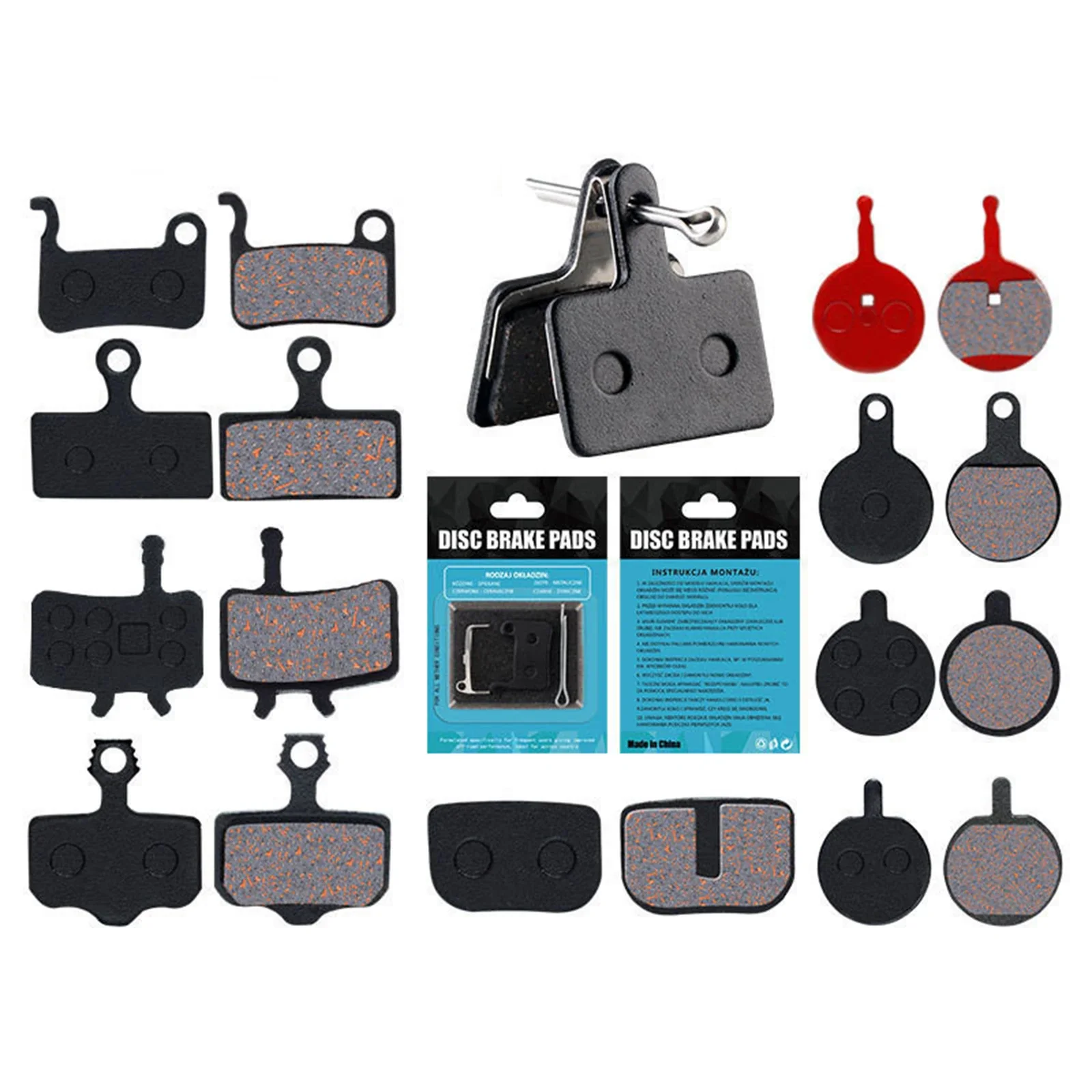 Bicycle Disc Brake Pads 1 pair For M446 355 395 BB5 Parts Replacement TP-01B TP-01D TP-01E Convenient Practical Mtb Parts