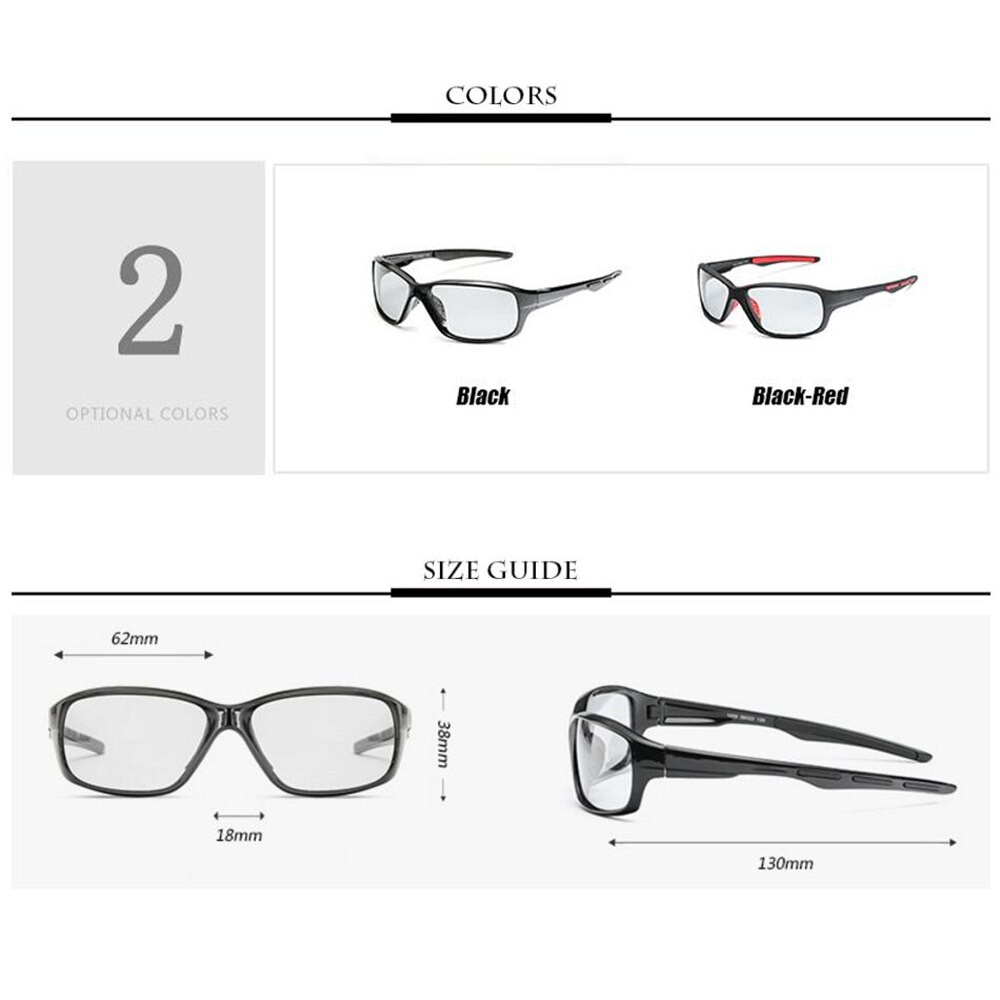 Polarizing Glasses for Fishing Eyewear Bicycle Bike Riding Fishing Sunglasses gafas ciclismo Cycling Glasses