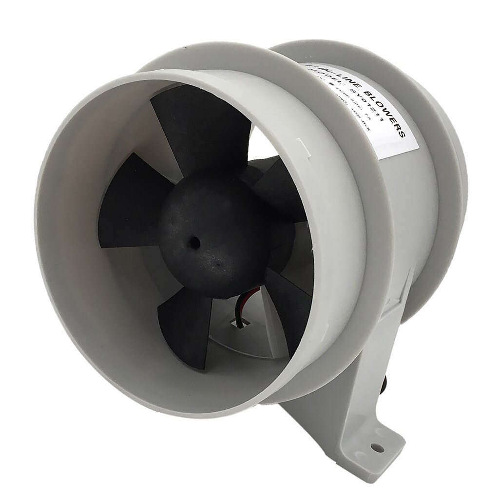 Ventilateur silencieux De Cale Marine Turbo Ventilateur Résistant À L&#39;eau 12V (4 Pouces)