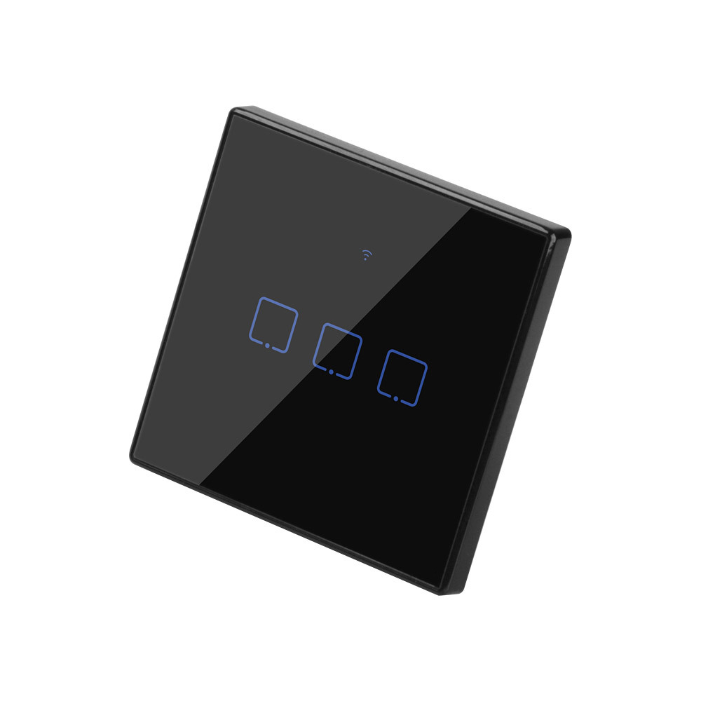 Wifi smart touch lys tænd/sluk vægkontakt arbejde med apple homekit til hjemmetelefon app kontrol