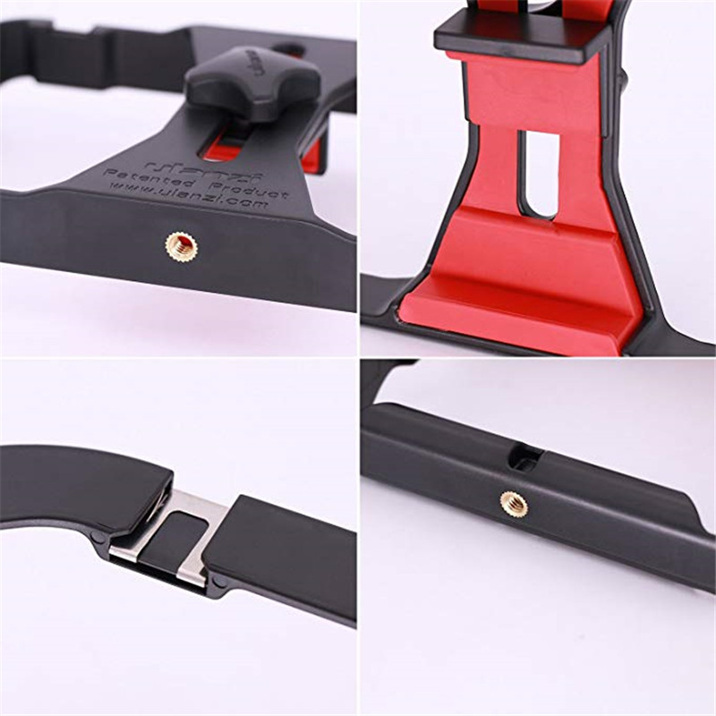 Smartphone Video Rig Smartphone Filmmaken Opname Vlogging Mobiele Telefoon Films Mount Stabilizer voor iPhone Xs XR X 8 7 Plus