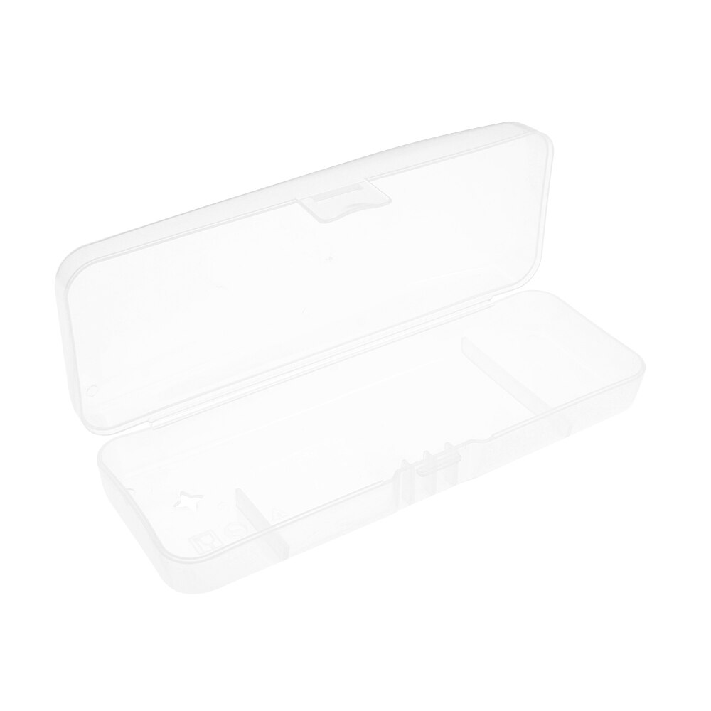 Porta cuchillas de afeitar portátil para hombre, caja de soporte para máquina de afeitar de , 1 unidad: Transparent  1