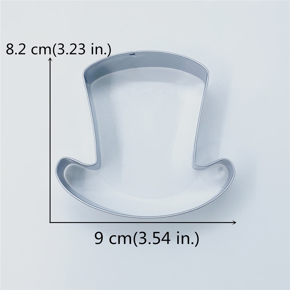 Keniao magi hatt cookie kutter - av janka j. kaker  - 8.2 x 9 cm -  kjeks fondantbrødskjærere - rustfritt stål