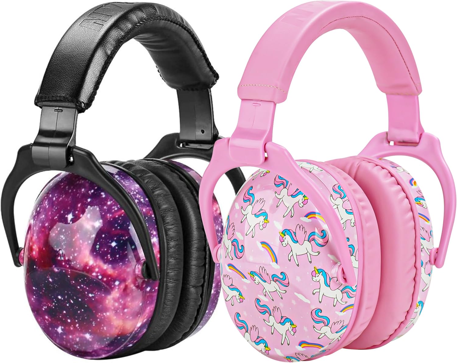 ZOHAN Kids Safety Ear Muffs Hearing Protective Haedphones Noise Cancelling Defenders Ear Damper for autism Sensory Issues Child: WHITE