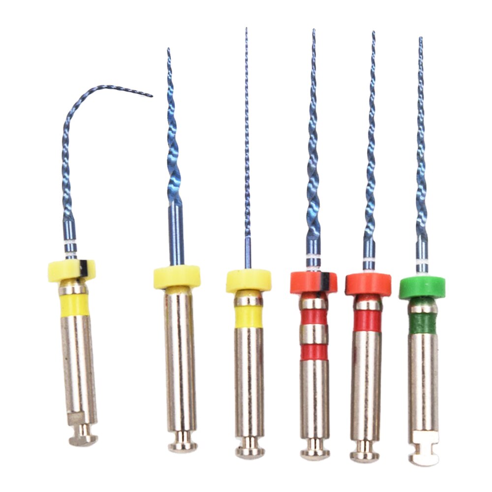 Zahnwurzelkanal Dateien 02 04 06 Kegel Nadeln Endodontie Dateien 25mm Nickel Titainium Zahnmedizin Instrument