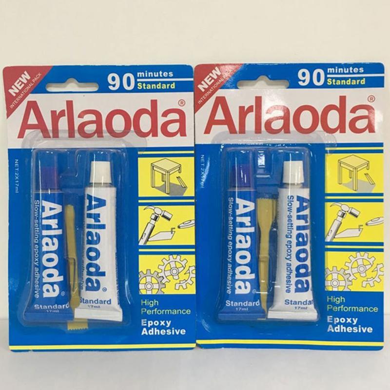 2 minut utwardzania Super ciecz Araldite 2 sztuk/zestaw 5/90 minut klej robić metalu piśmienne AB epoksydowe AB klej wysokiej jakości #0711