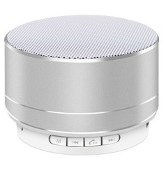 Mini Wireless Bluetooth Speaker for Phone Laptop Tablet Audio Speakers Subwoofer Support U Disk TF Card Outdoor Bluetooth Box: white