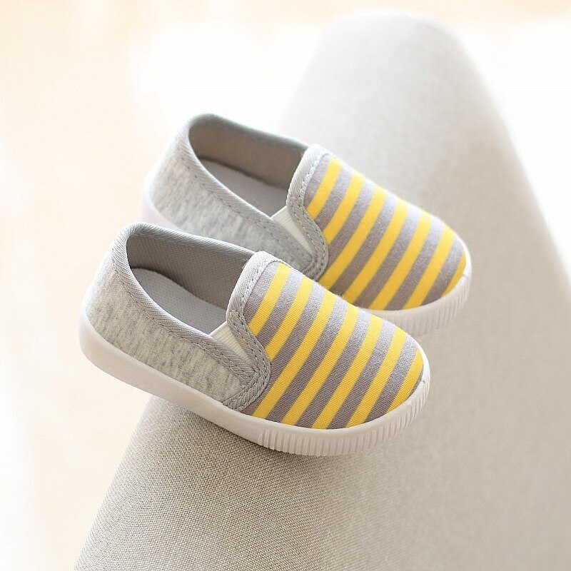 Spring Autumn Baby Canvas Shoes Boys Girls baby Casual Sports Shoes Sneakers Baby Shoes First Walkers Blue Yellow Red Color