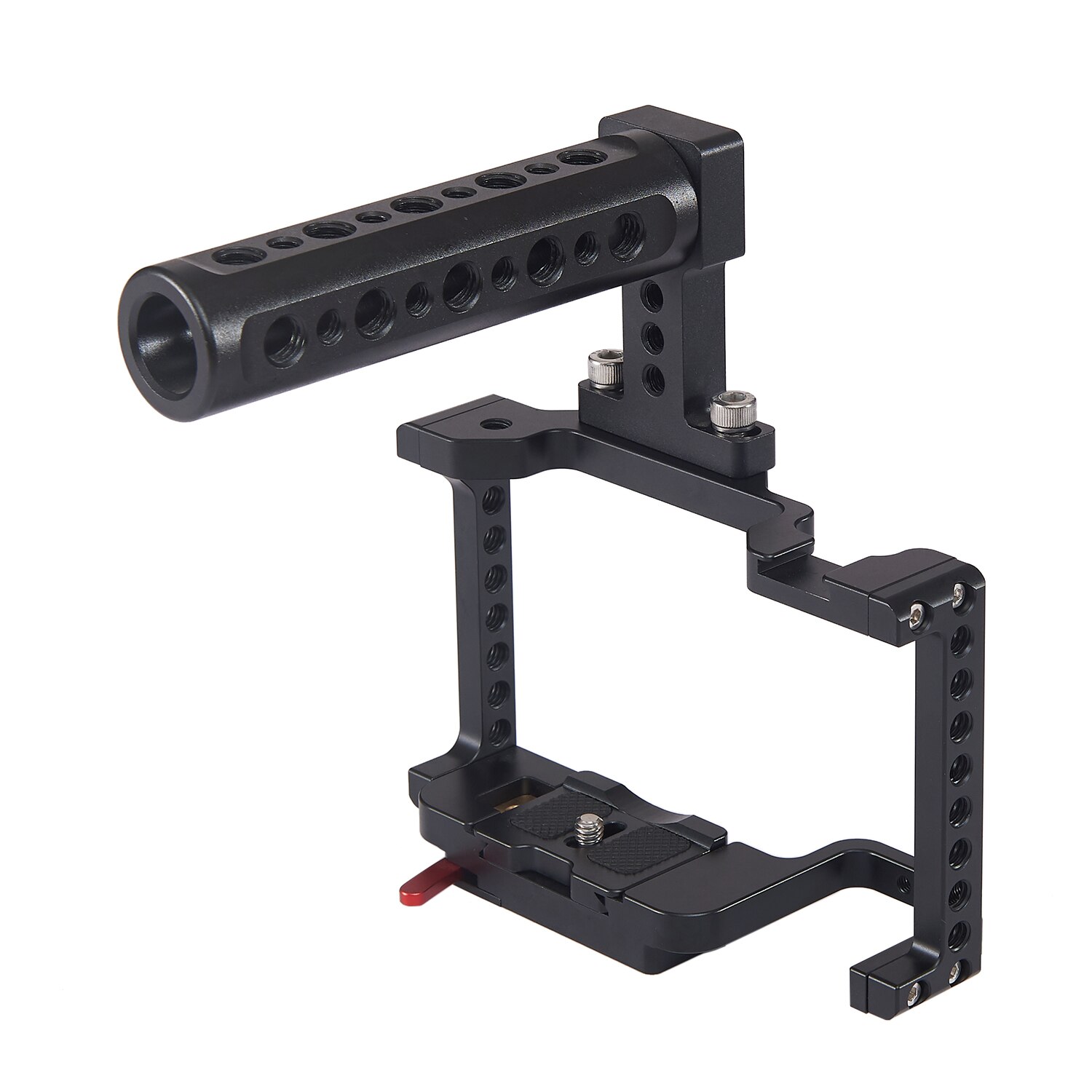 Andoer Camera Cage Aluminum Alloy Cage To Mount Tripod Quick Release Stabilizer For Sony A6500/A6400/A6300/A6000/NEX7 Cameras