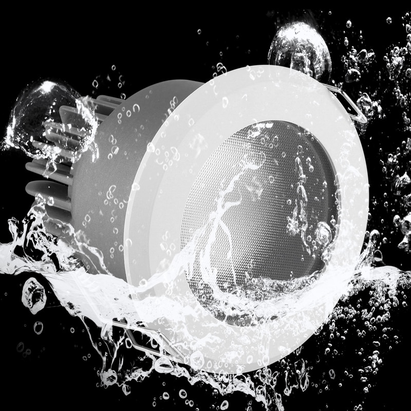 Upscale LED waterproof downlight COB 7W 10W 12W 220~240V IP65 Aluminum LED spot light For Hotel bathroom lighting