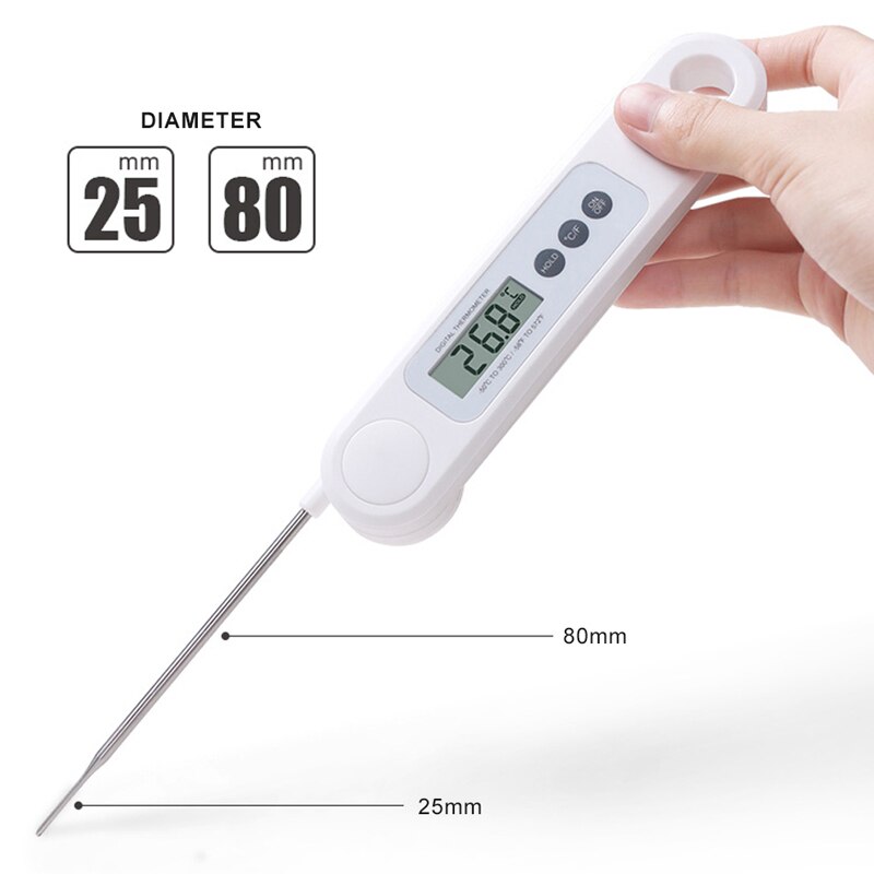 HiBREW Probe type food thermometer Temperature measurement range:-50℃~300℃ / -58℉~572℉