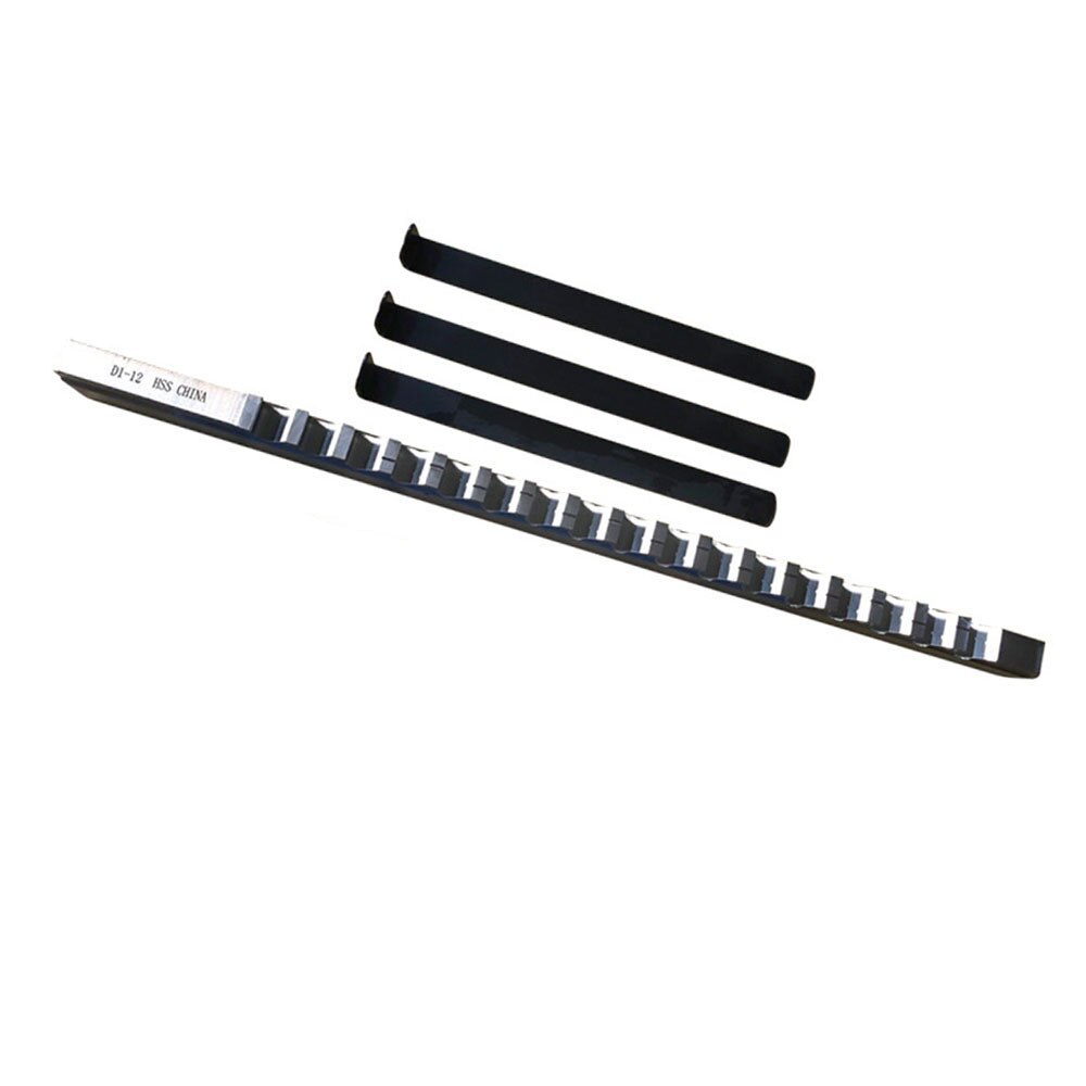 Outil de coupe en acier à grande vitesse, couteau pour Machine CNC, broche à clavette de Type Push 7/16d à 3 cales