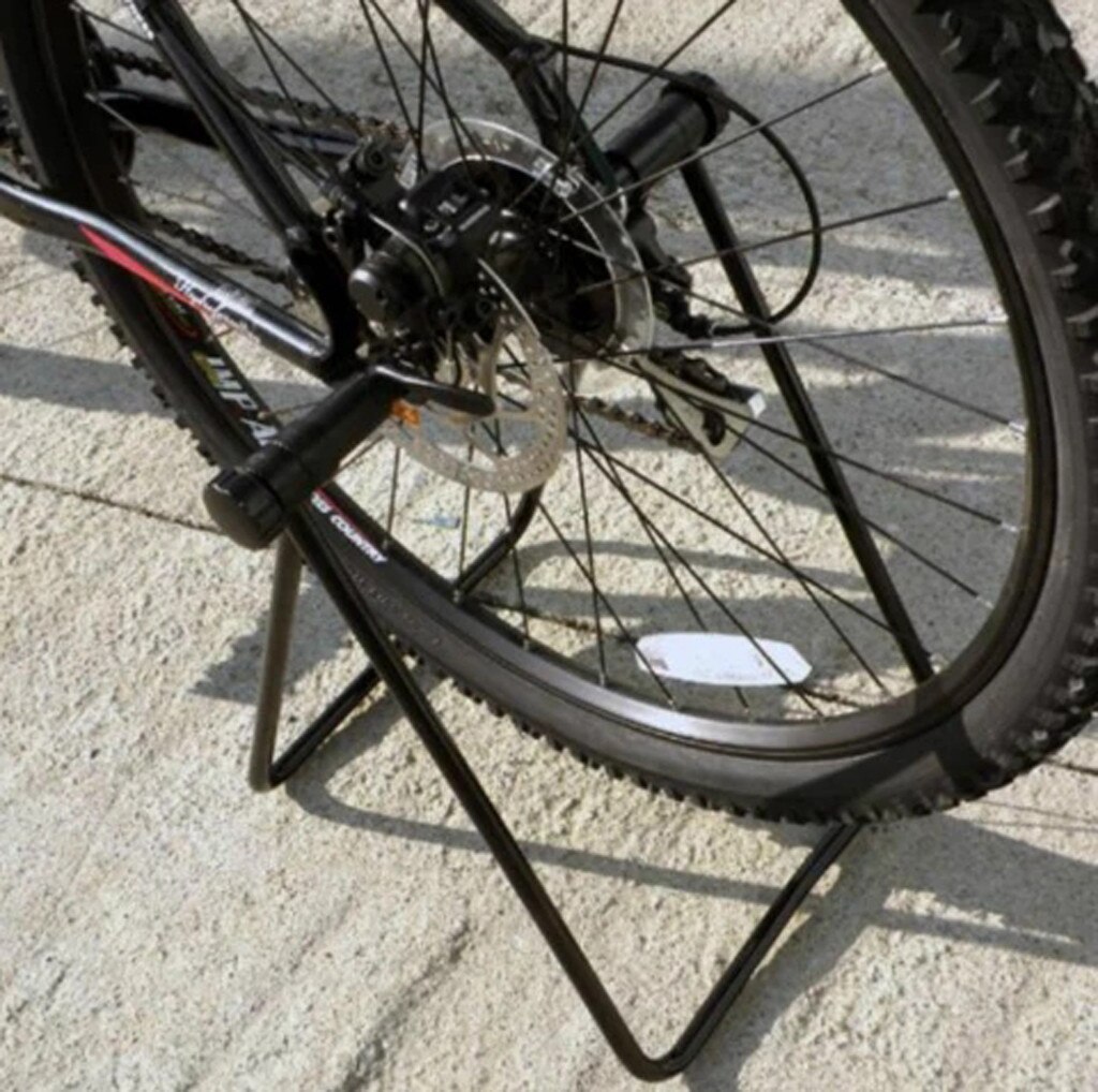 Bicycle Stand Parking Folding Bicycle Trainer Stationary Bike Cycle Stand Parking Rear Hub Mount Rack Portable