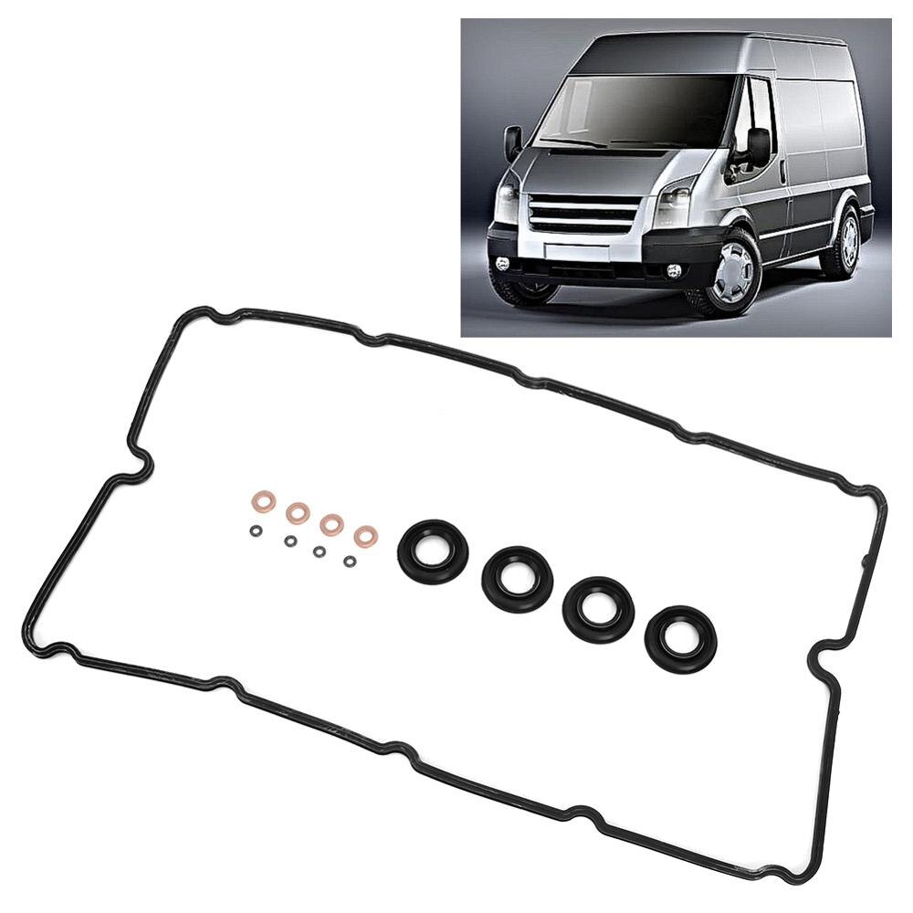 Rubber Fuel Injector Seal Ring Copper Washer Pakking Set voor FORD TRANSIT MK7 2.2 FWD 2006 2007