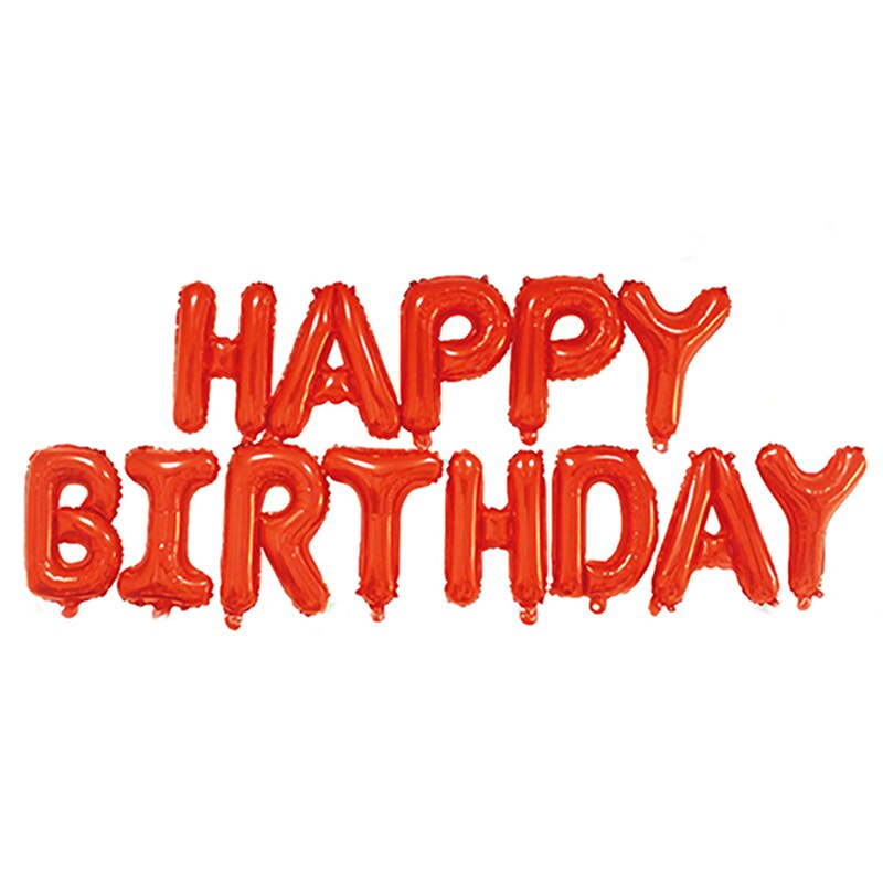 16-inch Geburtstag Paket Ballon Englisch Brief Set Aluminium Ballon geburtstag luftballons geburtstag party dekorationen erwachsene
