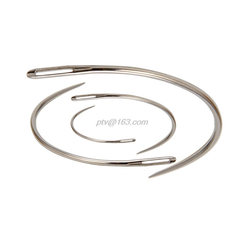 Ensemble d'aiguilles à coudre pour matelas incurvé et tapis, 4 pièces, réparation domestique