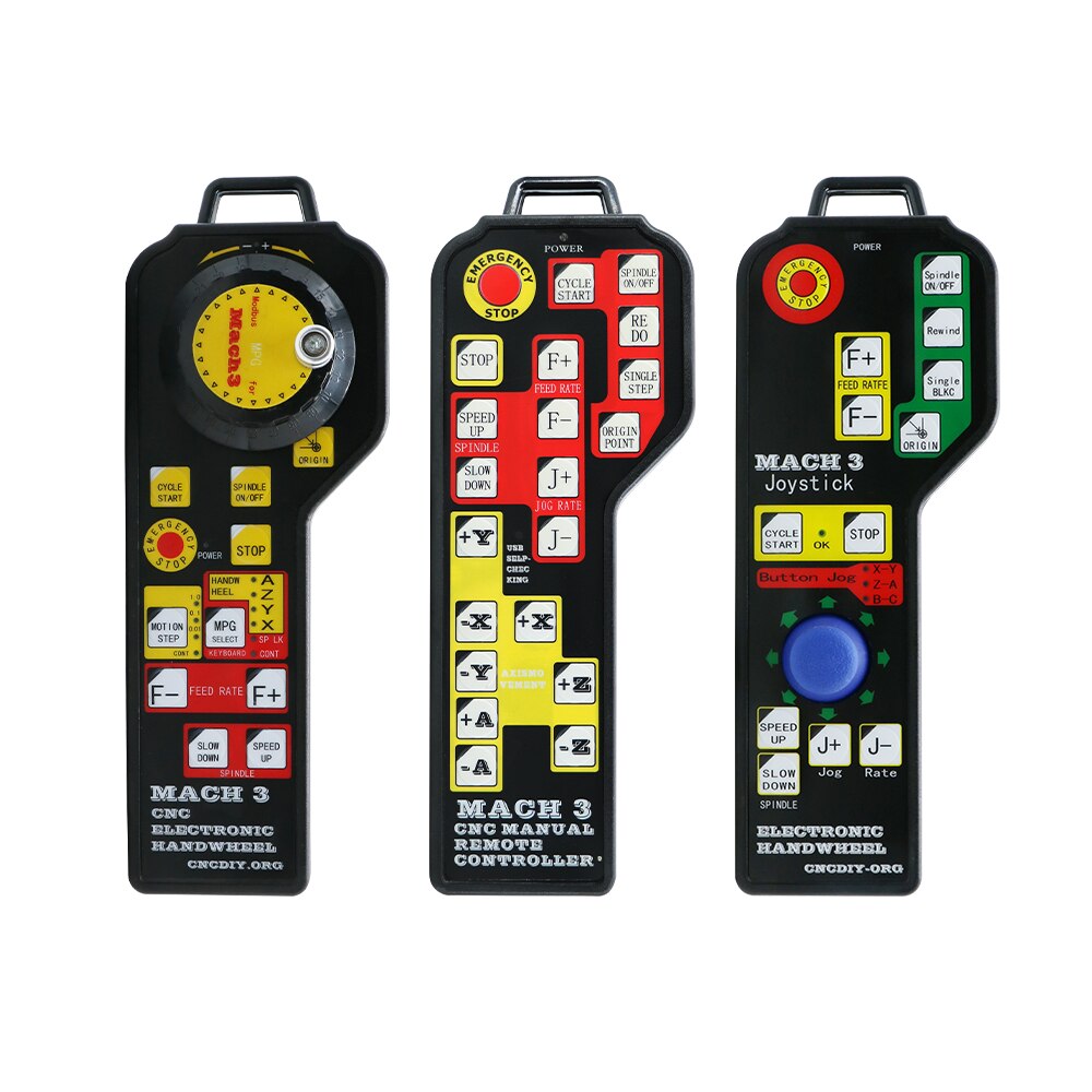 Mach3 4 axis 6 axis MPG Electronic Handwheel Pulse Transceiver for CNC Router