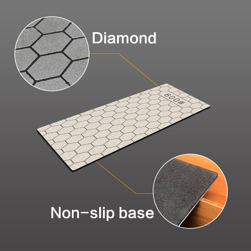 Diamond Sharpening Stone Knife Sharpener 400 600 1000 1200# fixed knife sharpener Diamond Sharpening Fine grinding in Polishing