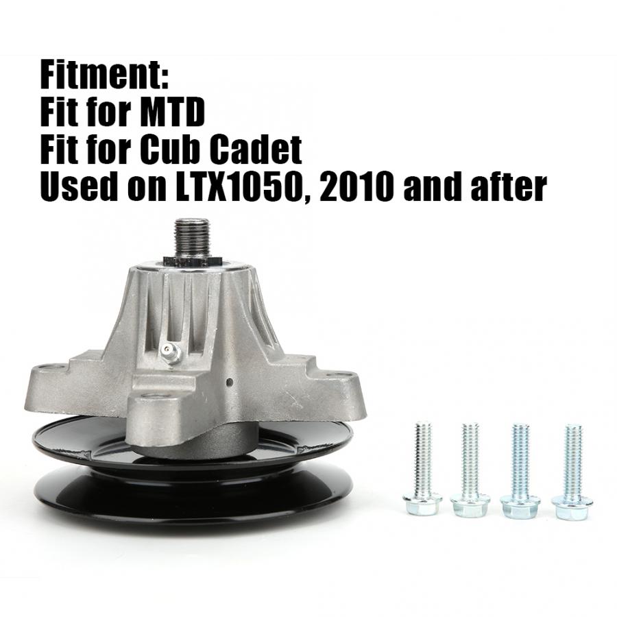 Spindle Assembly Replacement 618-05016 Fits for Cub Cadet Iron Mandrel Spindle Assembly Universal Joints Automobiles