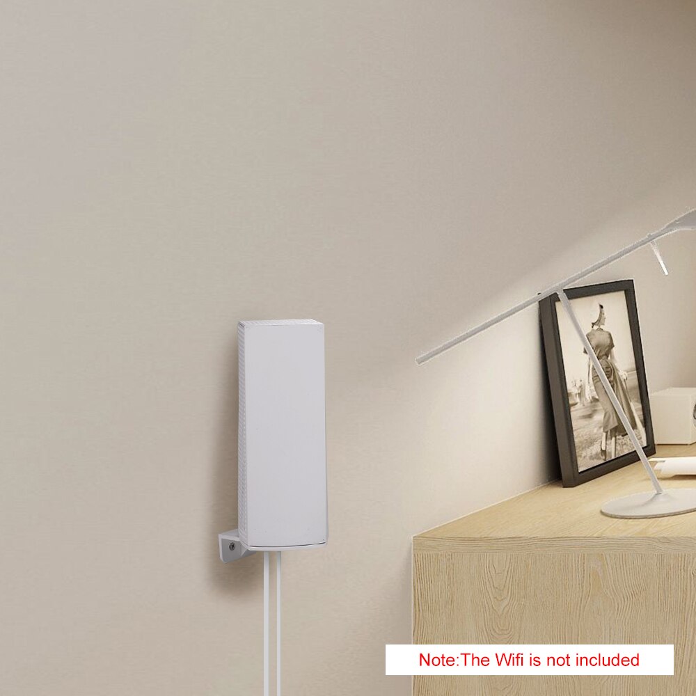 Paquete de 3 soportes de montaje en pared para Linksys Velop, tribanda para todo el hogar, sistema de malla WiFi, color blanco