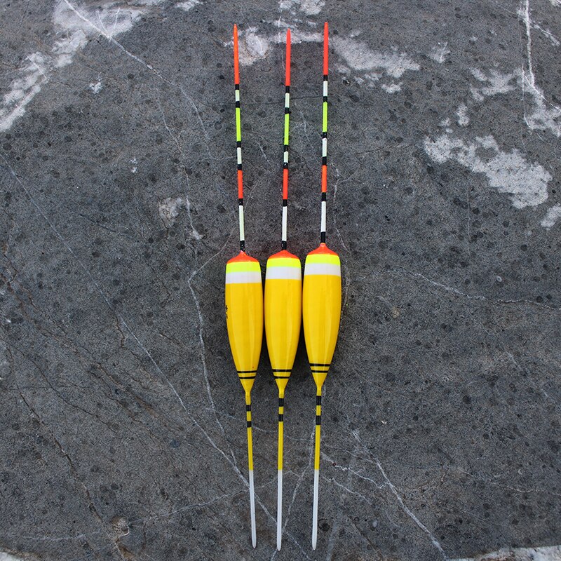 WLPFISHING 3 pièces/lot flotteurs de pêche Balsa flotteur petit poisson crevettes flotteurs peu profonde stoppeur accessoire de pêche attirail