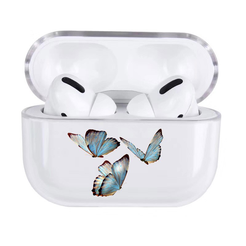 Funda de mariposa para Airpods Pro 2, funda bonita a la con dibujos, funda rígida para Airpods 2 Pro y cargador: WS162-5ForPro