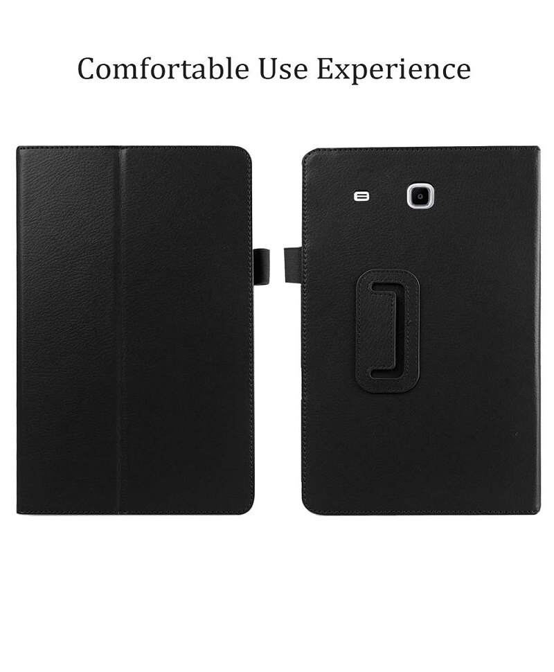 Capa para samsung galaxy tab e, capa de 9.6 polegadas para samsung galaxy tab e t560 t561 SM-T561 couro flip funda de textura inteligente
