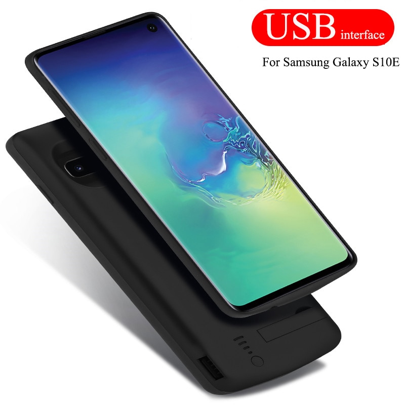 5000 mAh Batterij Case Voor Samsung Galaxy S10E S10e Power Cover Voor Samsung Galaxy S10E S10e USB Charger Capa Fundas voor Android