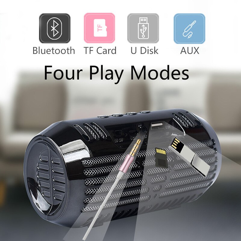 ACCUTONE Nexus 1000 Magnetische draagbare Bluetooth-luidspreker, 360
