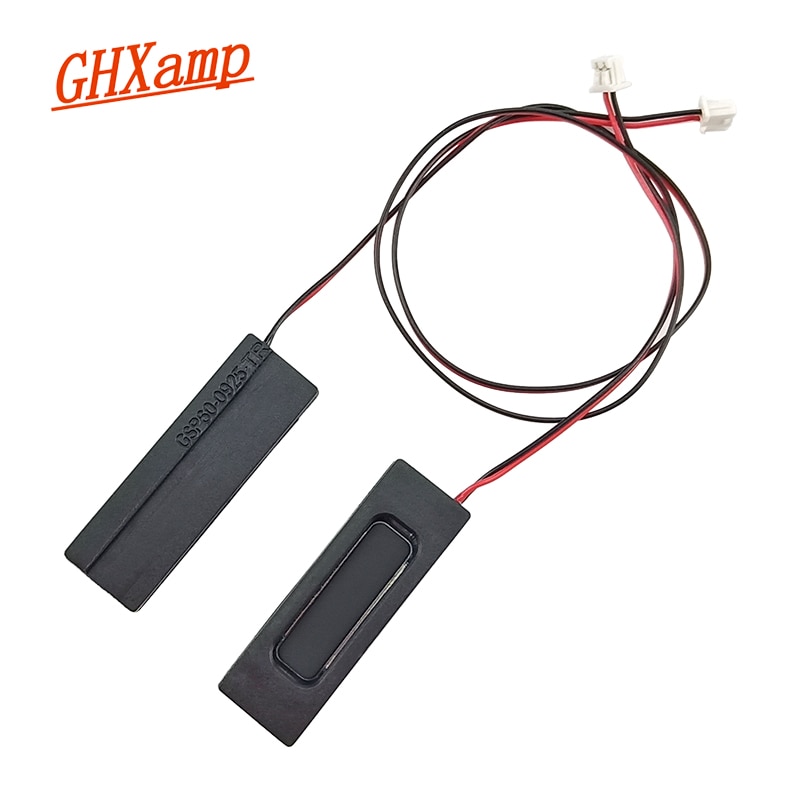 Ghxamp Mini głośnik głośnik wnękowy 8Ohm 1W głośnik do maszyny płaskiej 34.8mm * 11.2mm * 6.0mm 2 szt.