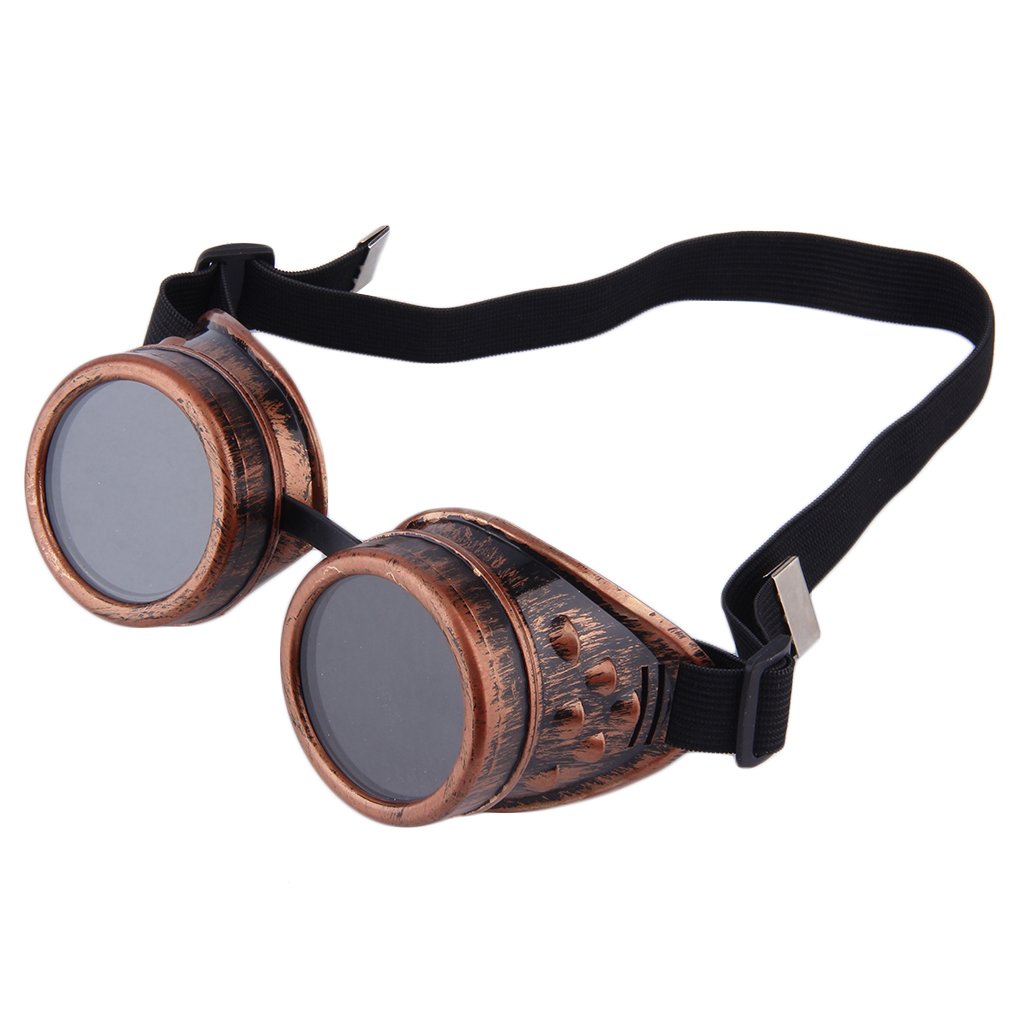 Retro Steampunk Cyber Goggles Glasses Cyber Goggles Steampunk Glasses Vintage Retro Welding Gothic Sunglasses