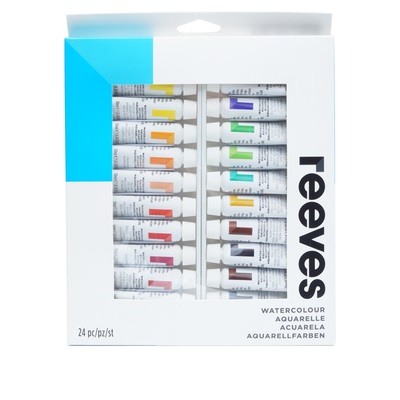 Windsor Newton Aquarel Verf Art Verf Acuarelas Art Leveringen Schoolbenodigdheden: reeves 24color