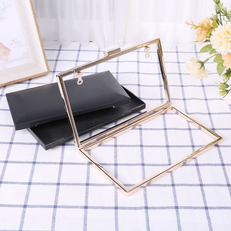 1 pc metalen framedoos handgrepen voor doe-het-zelf knutseltas vervangende handtassen avondtas clutch onderdelen accessoires
