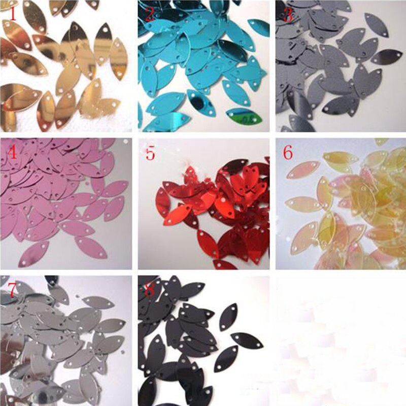 About 6000Pieces 150g Sew On Sequins 6X15mm DIY Ac... – Vicedeal