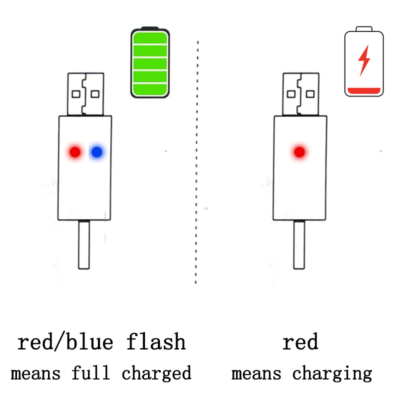 Rechargeable CR425 CR322 Battery USB Charger For Fishing Float LED Light stick Electronic Float Night Fishing Accessories B681