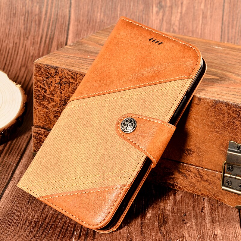 Telefoon Boek Flip Case Voor Oukitel K7 Pro Leather Cover Shockproof Magnetische Beschermhoes Voor Oukitel K7 Pro Shell Funda: Brown