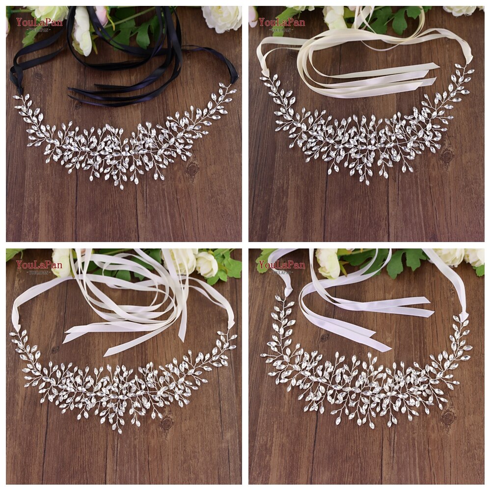 YouLaPan SH237 rhinestone belt bridal belt with silver diamond belt handmade belt rhinestone bridal belt sash silver sash belt