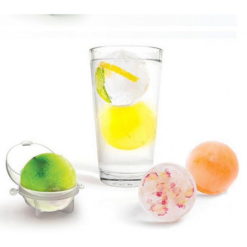 Ijs Gereedschap Ronde Ice Cube Ball Maker Sphere Mallen Voor Whisky Party Cocktails Set Van 4 Форма Для мороженого