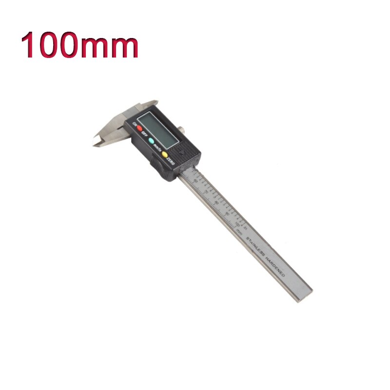 Stainless Steel Digital Caliper mini Pocket 50mm 70mm 100mm Thickness Gauge Electronic Vernier Caliper Slider Caliper Gem tool: 0-100mm
