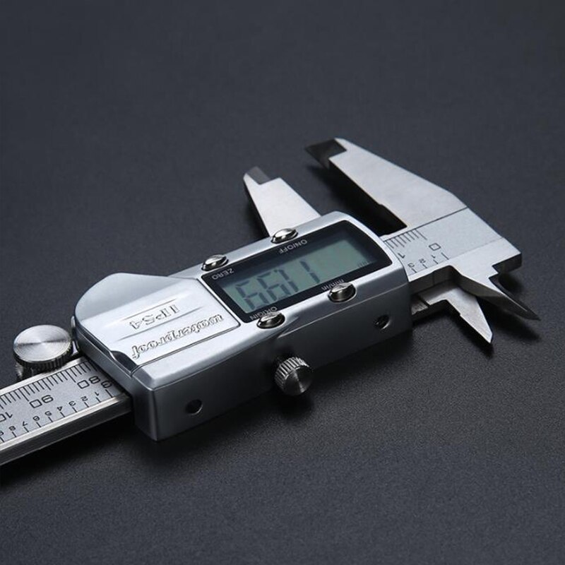 Metal stainless steel IP54 waterproof caliper digital display electronic vernier caliper measurement tool high precision caliper